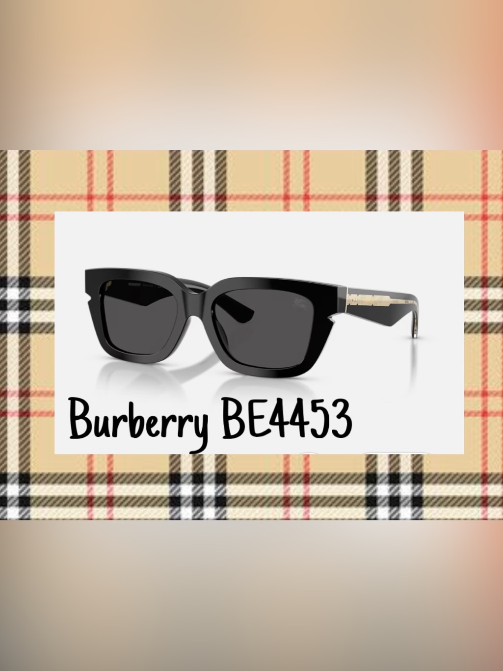 Burberry Be4453 Woman Sunglasses